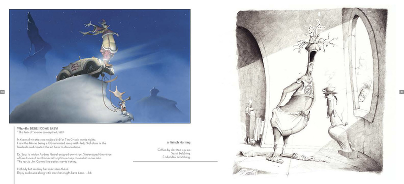 Illustration for article titled Berkeley Breathed's concept art for a Grinch movie with Jack Nicholson